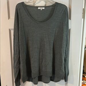 Madewell Heather Gray Women's Hoodie